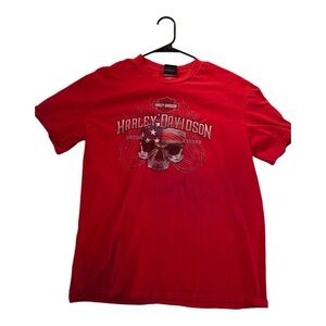 Harley-Davidson T-shirt, Large, MILE HIGH, Parker, Colorado.